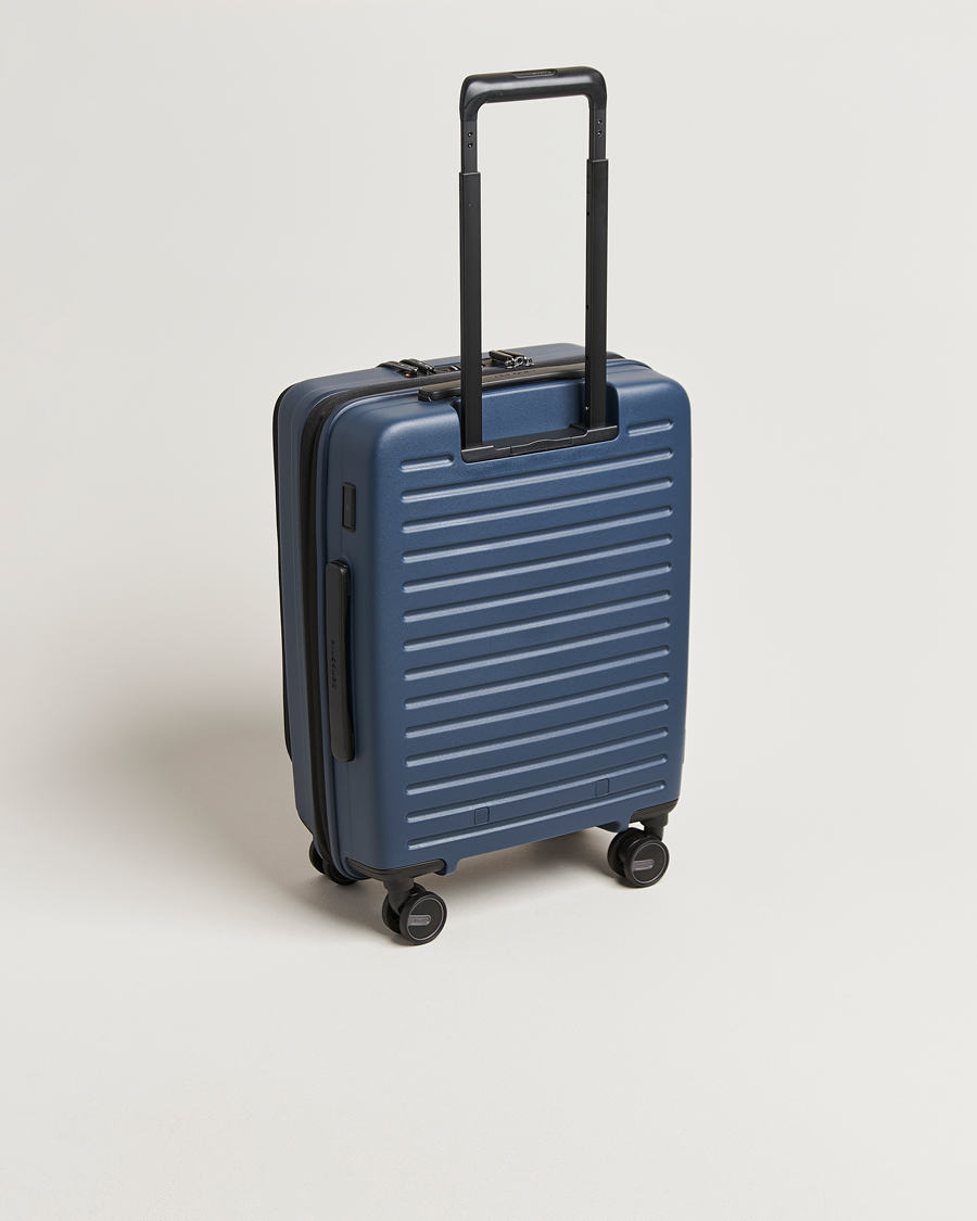 Samsonite Restackd Spinner Easy Access Carry-On Midnight at Samsonite Restackd Spinner Easy Access Carry-On Midnight at