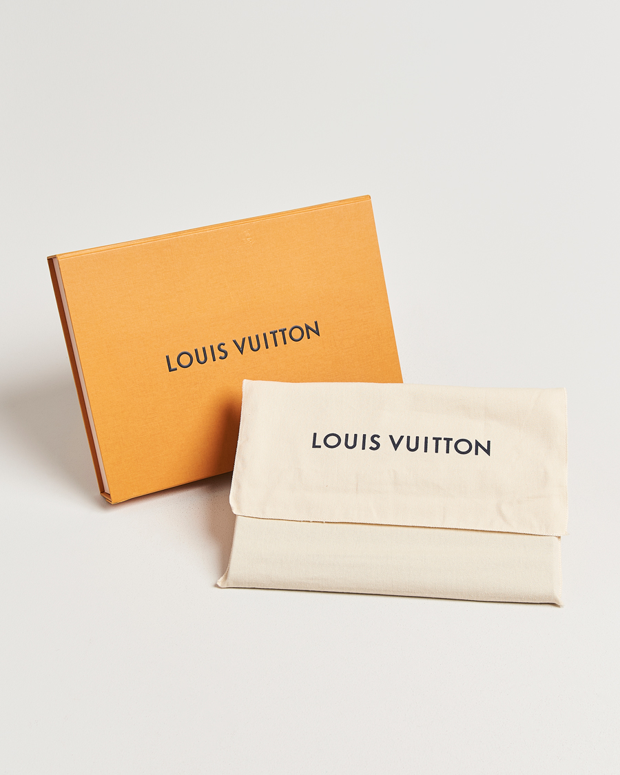 Men | Pre-Owned & Vintage Bags | Louis Vuitton Pre-Owned | Pochette Jules GM Damier Graphite