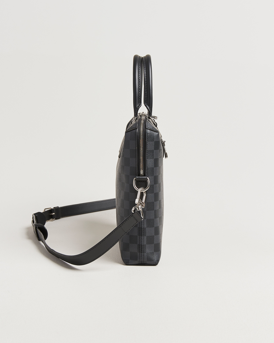 Men | Louis Vuitton Pre-Owned Porte Documan Jules Damier Graphite | Louis Vuitton Pre-Owned | Porte Documan Jules Damier Graphite