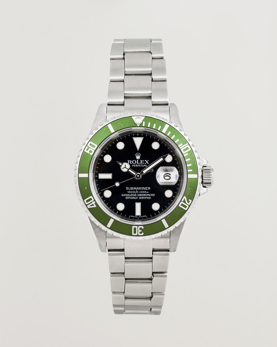Men | Pre-Owned & Vintage Watches | Rolex Pre-Owned | Submariner Date Kermit