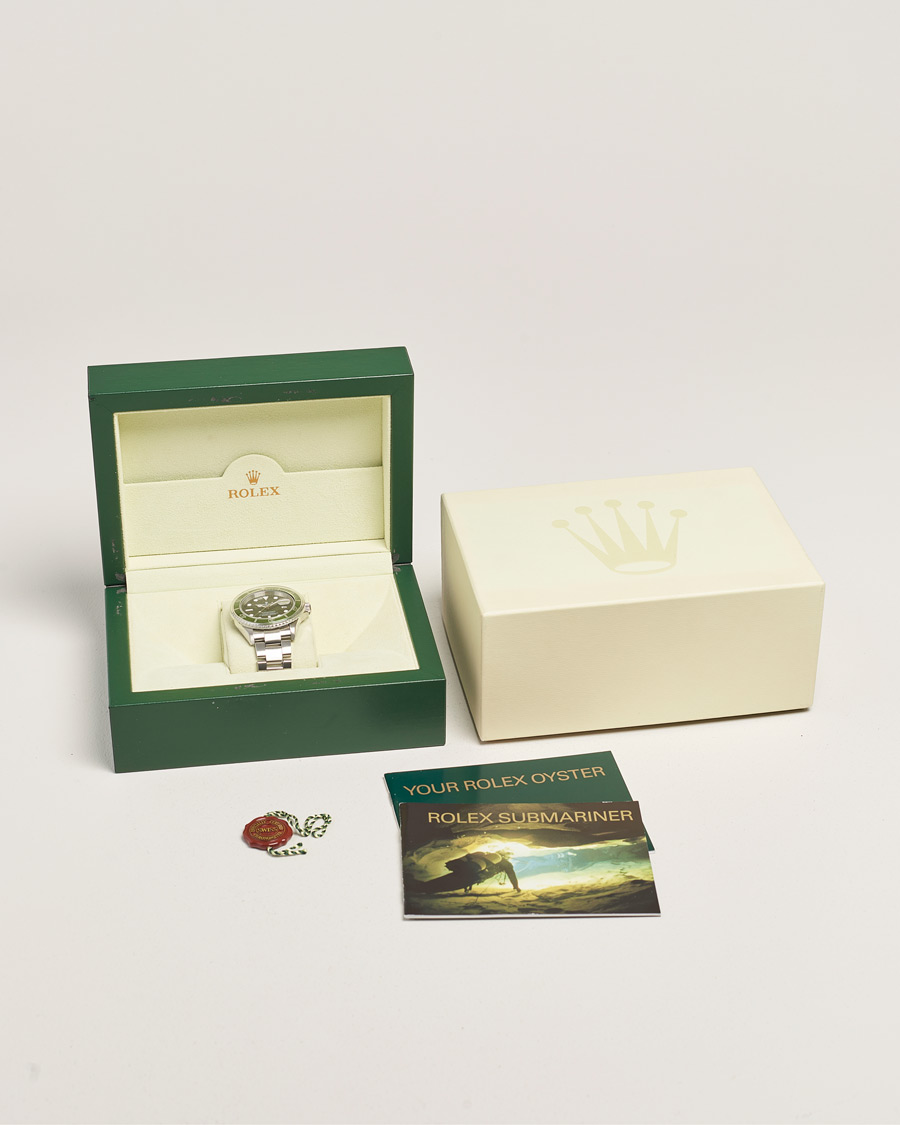 Men | Pre-Owned & Vintage Watches | Rolex Pre-Owned | Submariner Date Kermit