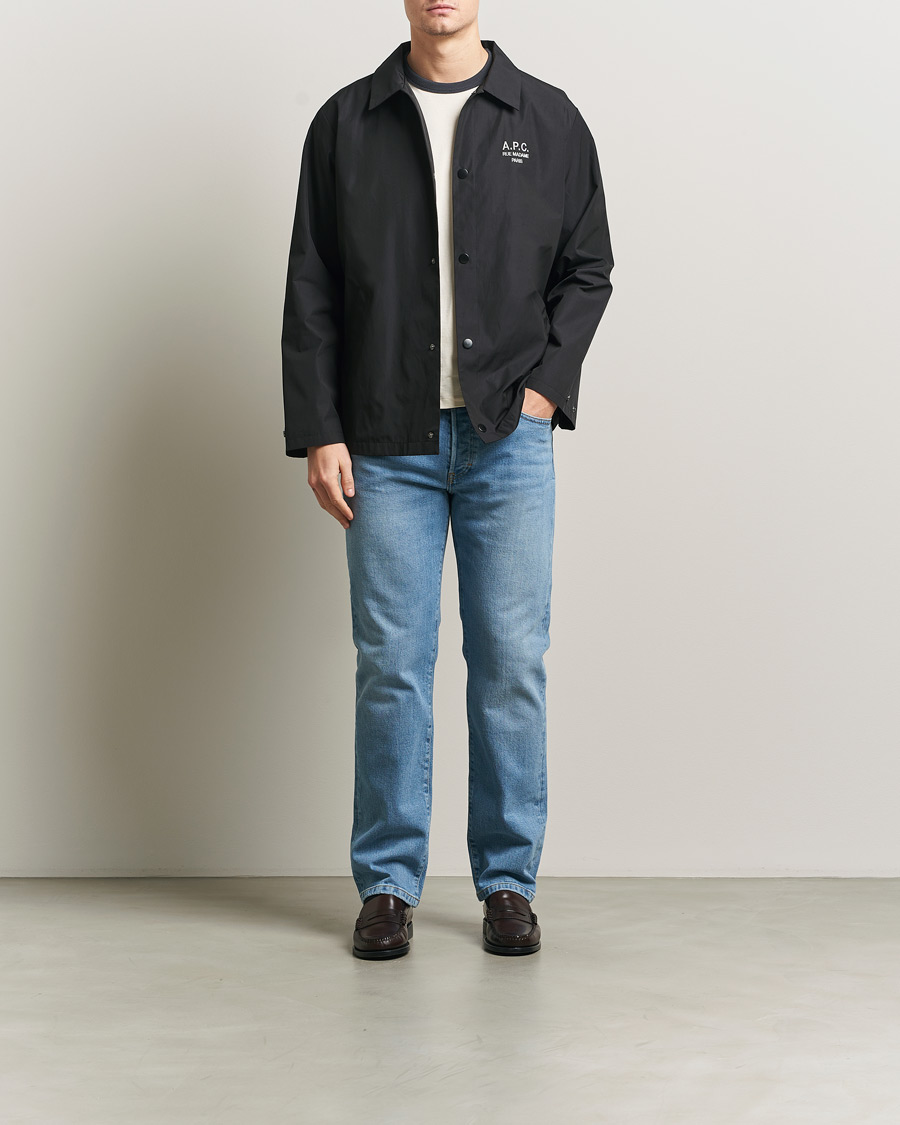 Men | Coats & Jackets | A.P.C. | Rue Madame Coach Jacket Black