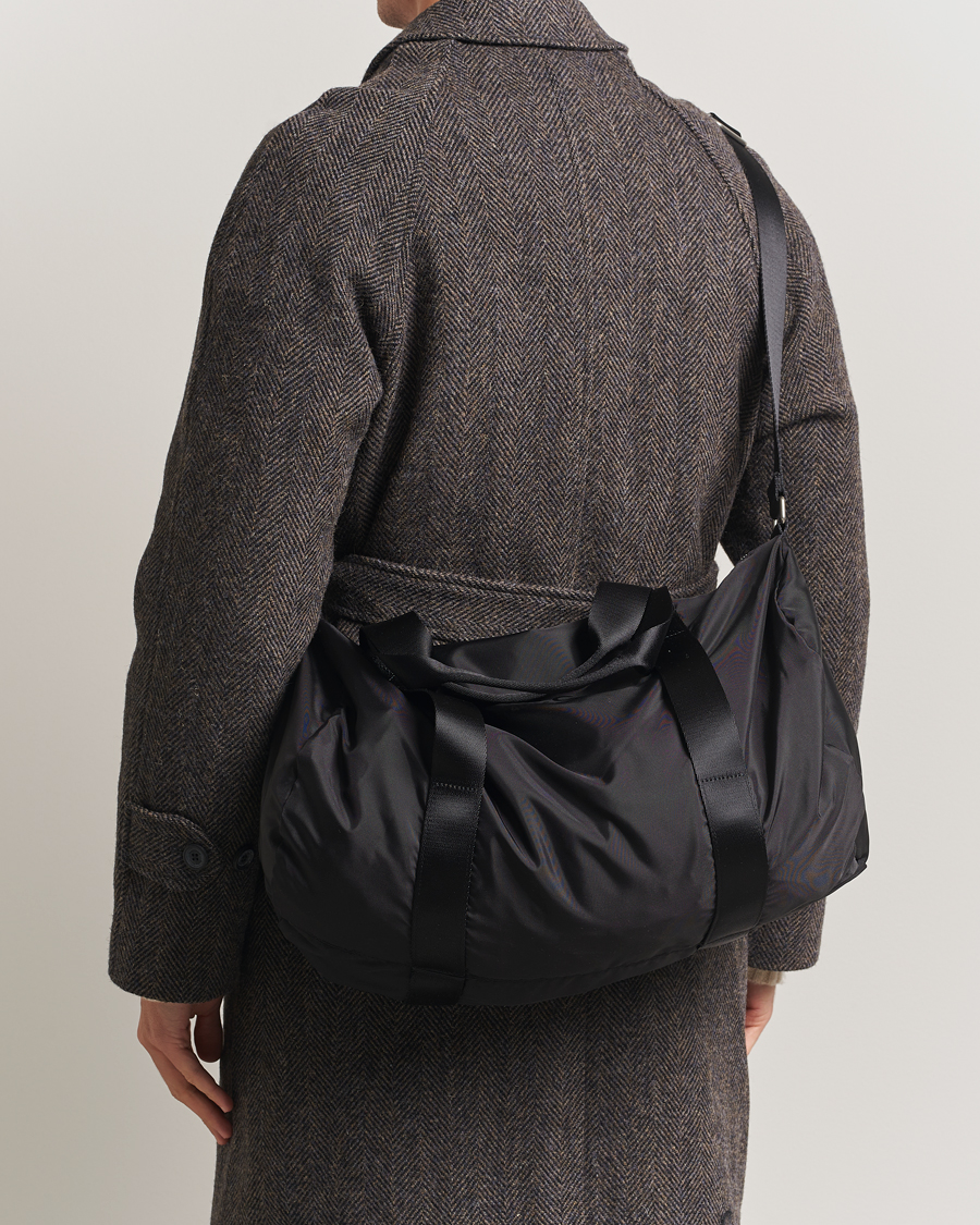 Men | A.P.C. Backstage Nylon Cordura Gym Bag Black | A.P.C. | Backstage Nylon Cordura Gym Bag Black