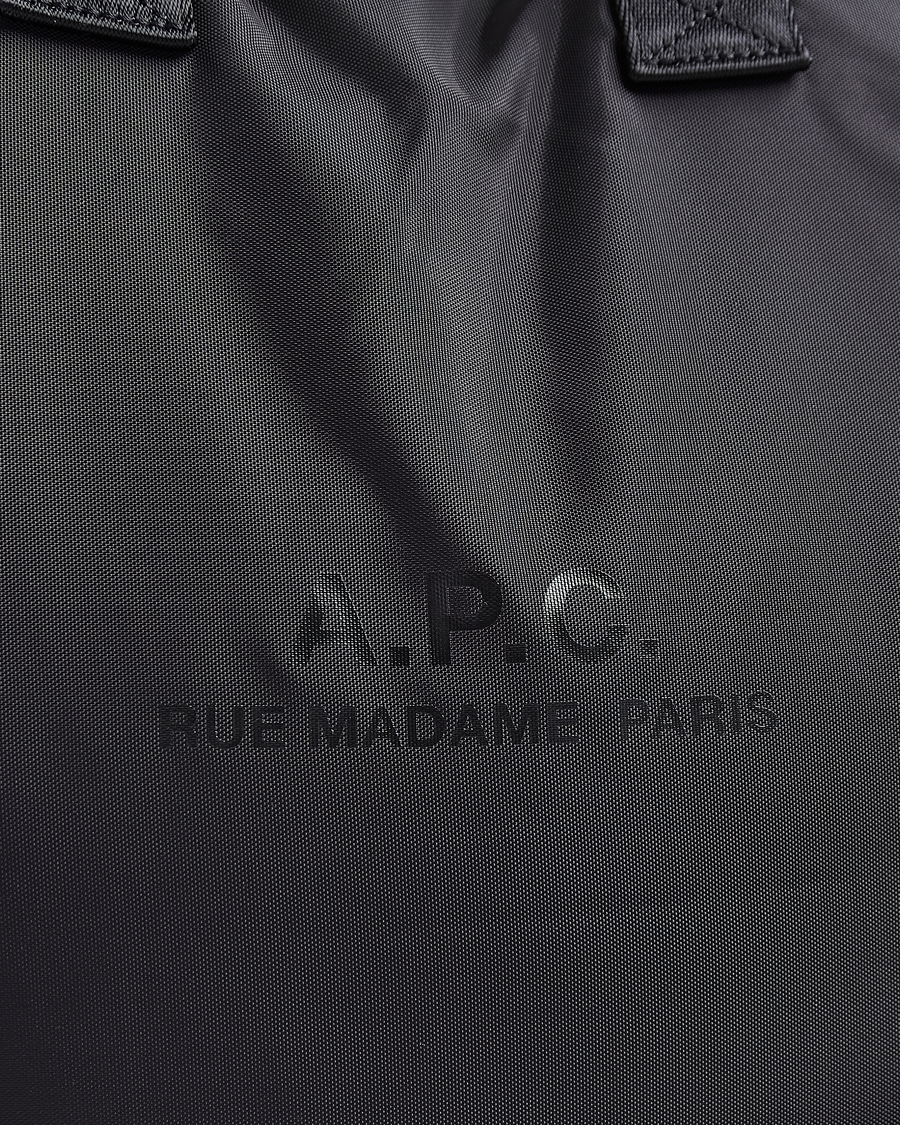 Men | Bags | A.P.C. | Backstage Nylon Cordura Tote Bag Black
