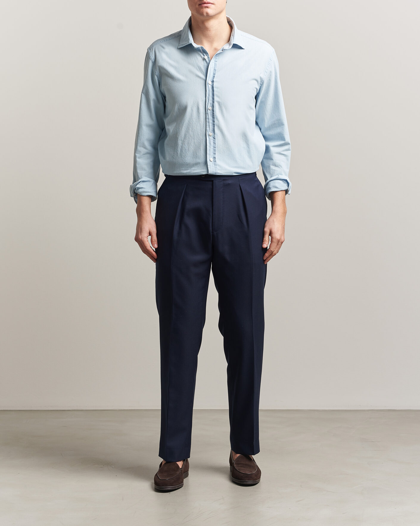 Men | Shirts | Ralph Lauren Purple Label | Cooper Work Shirt Medium Wash
