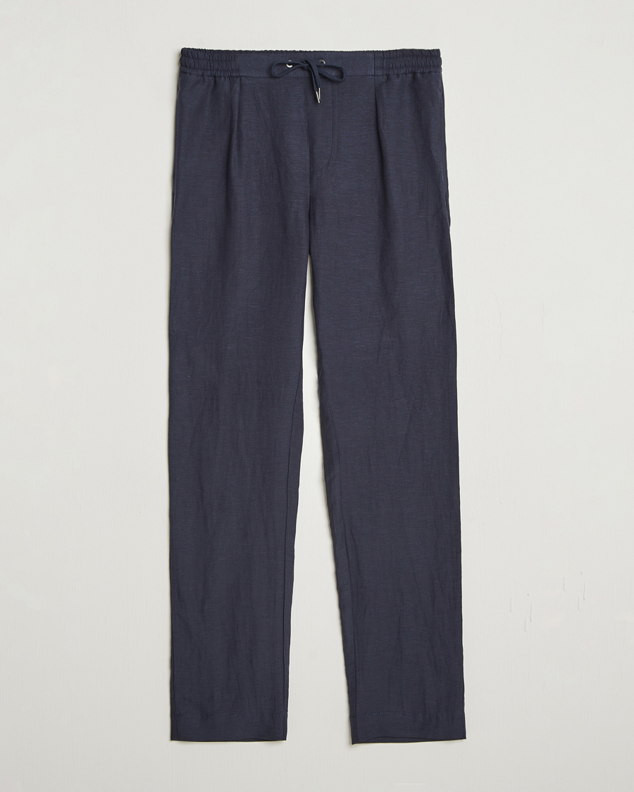 Men | Trousers | Ralph Lauren Purple Label | Dorset Drawstring Trousers Chairman Navy