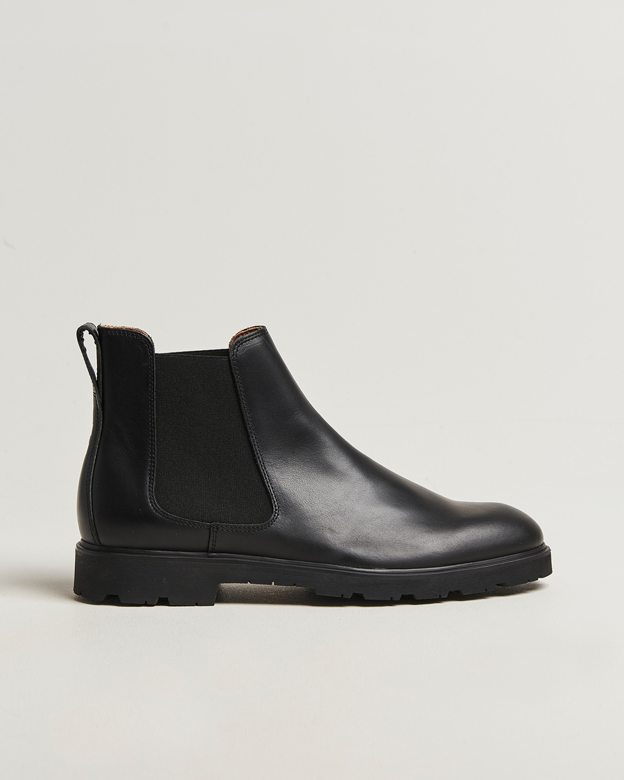 Men | Boots | UBR | Thunder Chelsea Leather Boot Black