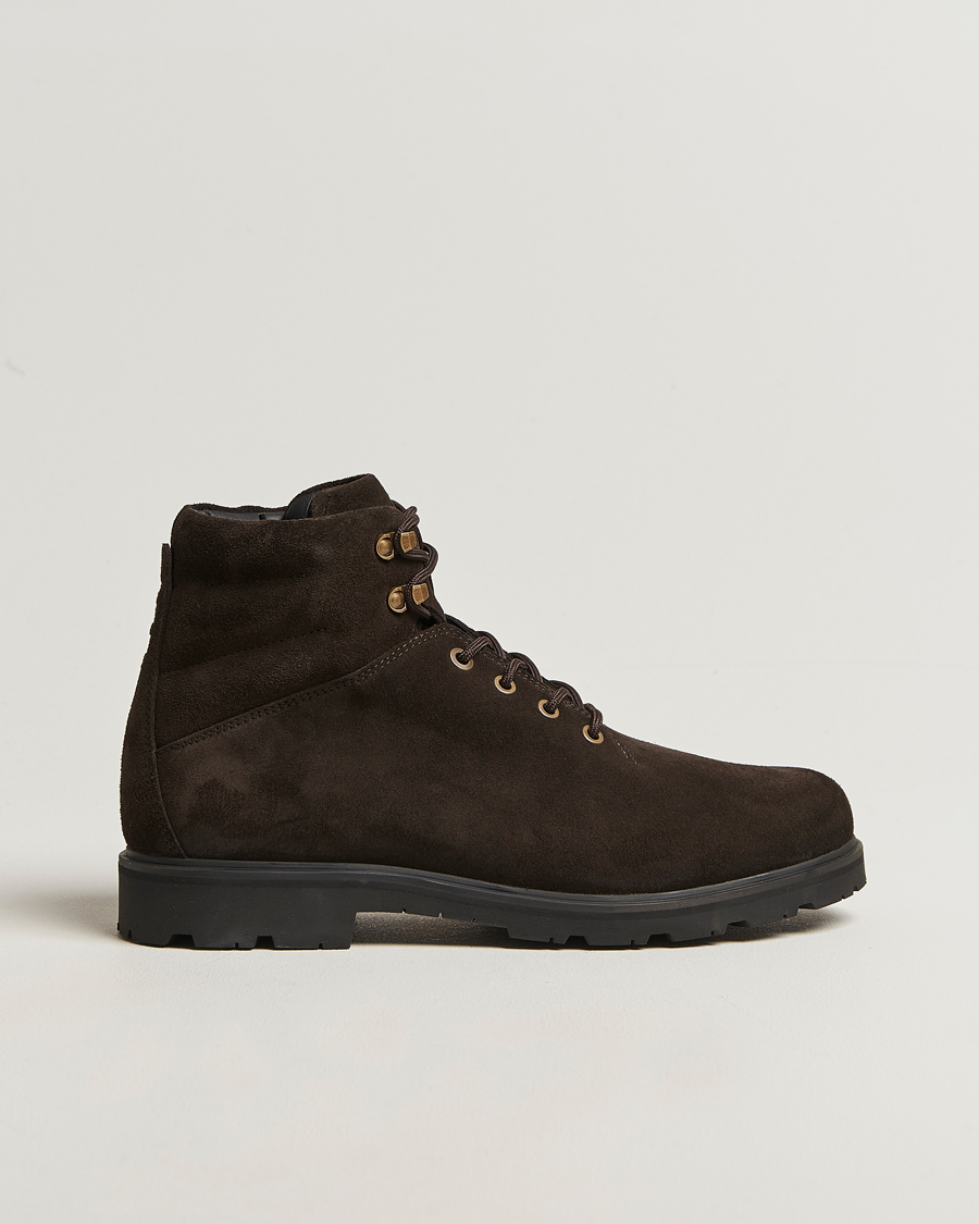 Men | Boots | UBR | Black Storm Suede Boot Dark Brown