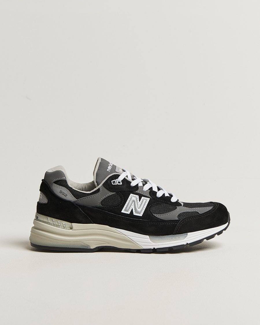 Men | Sneakers | New Balance Made In US & UK | New Balance Made in Made In USA 992 Sneakers Black