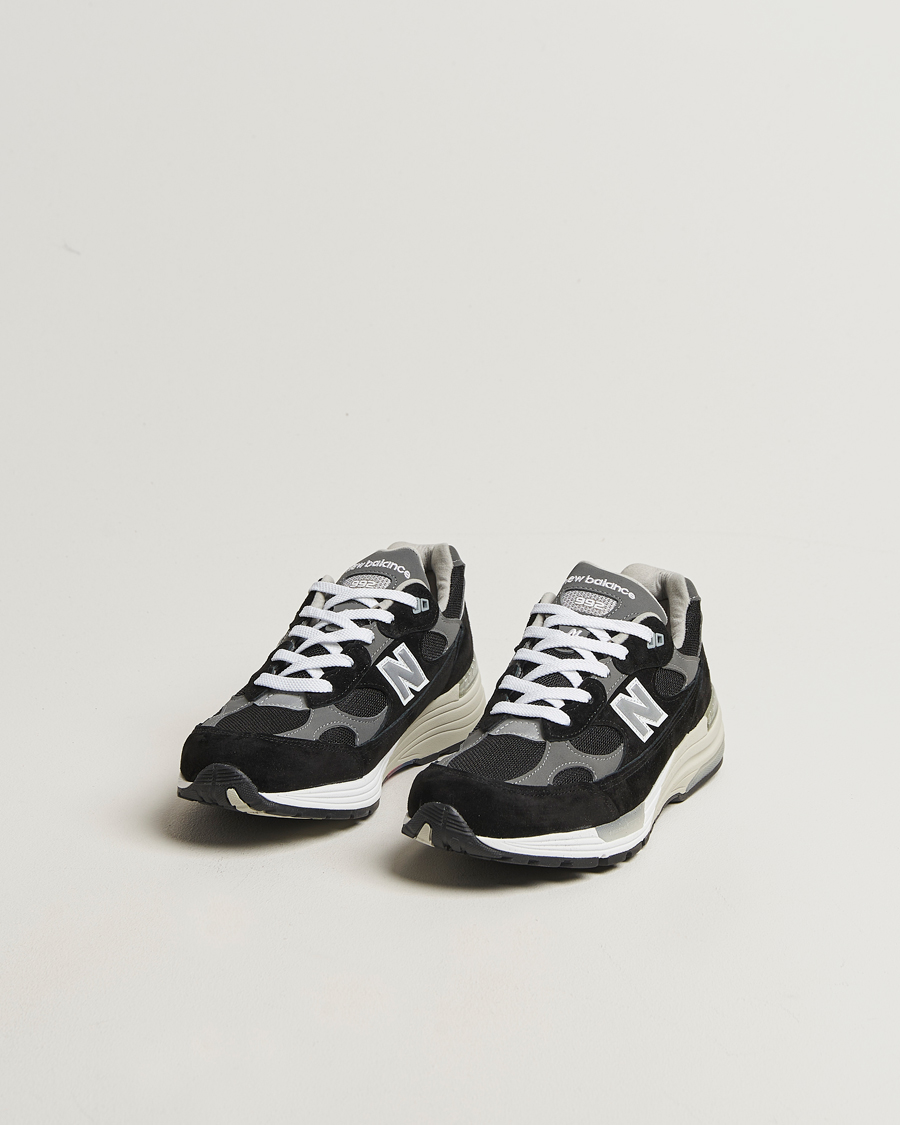 New Balance Made in Made In USA 992 Sneakers Black at CareOfCarl.com
