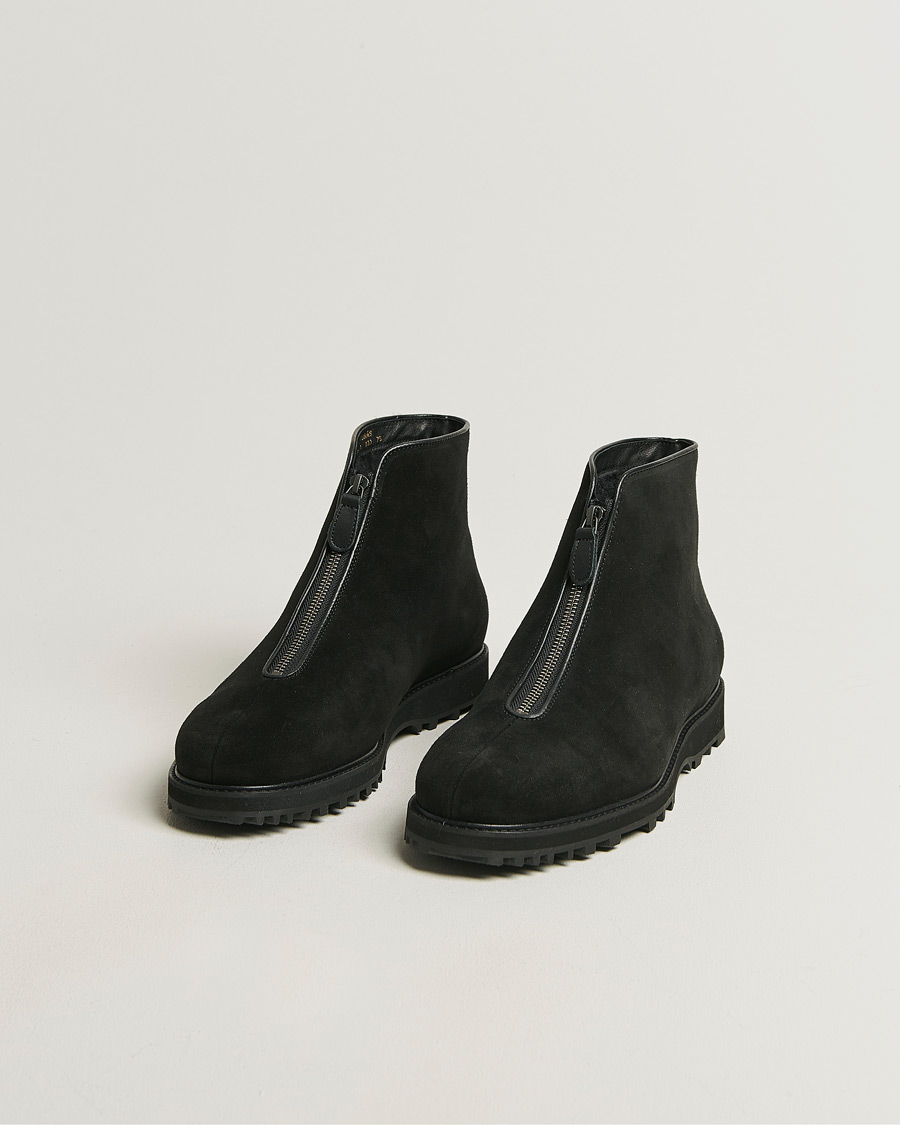 Men | Boots | Myrqvist | Funäs Boot Black Suede