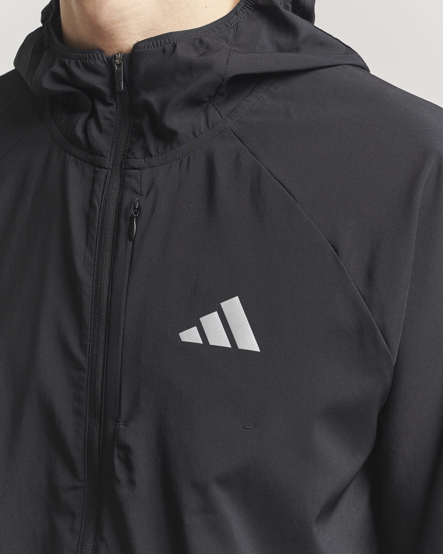 Men | Coats & Jackets | adidas Performance | Running Hooded Jacket Black