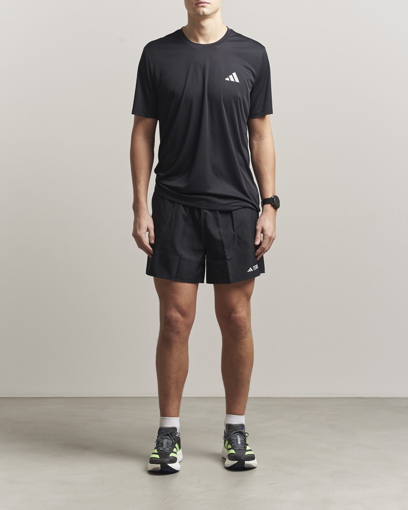 Men | T-Shirts | adidas Performance | Running T-Shirt Black