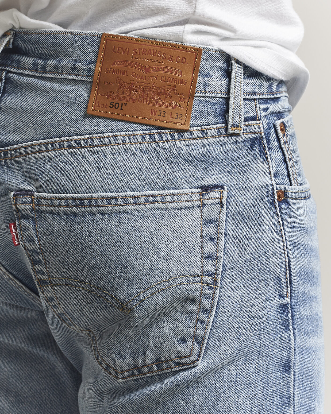 Levi's 501 Original Jeans Beautiful Disaster Selvage at CareOfCarl.com