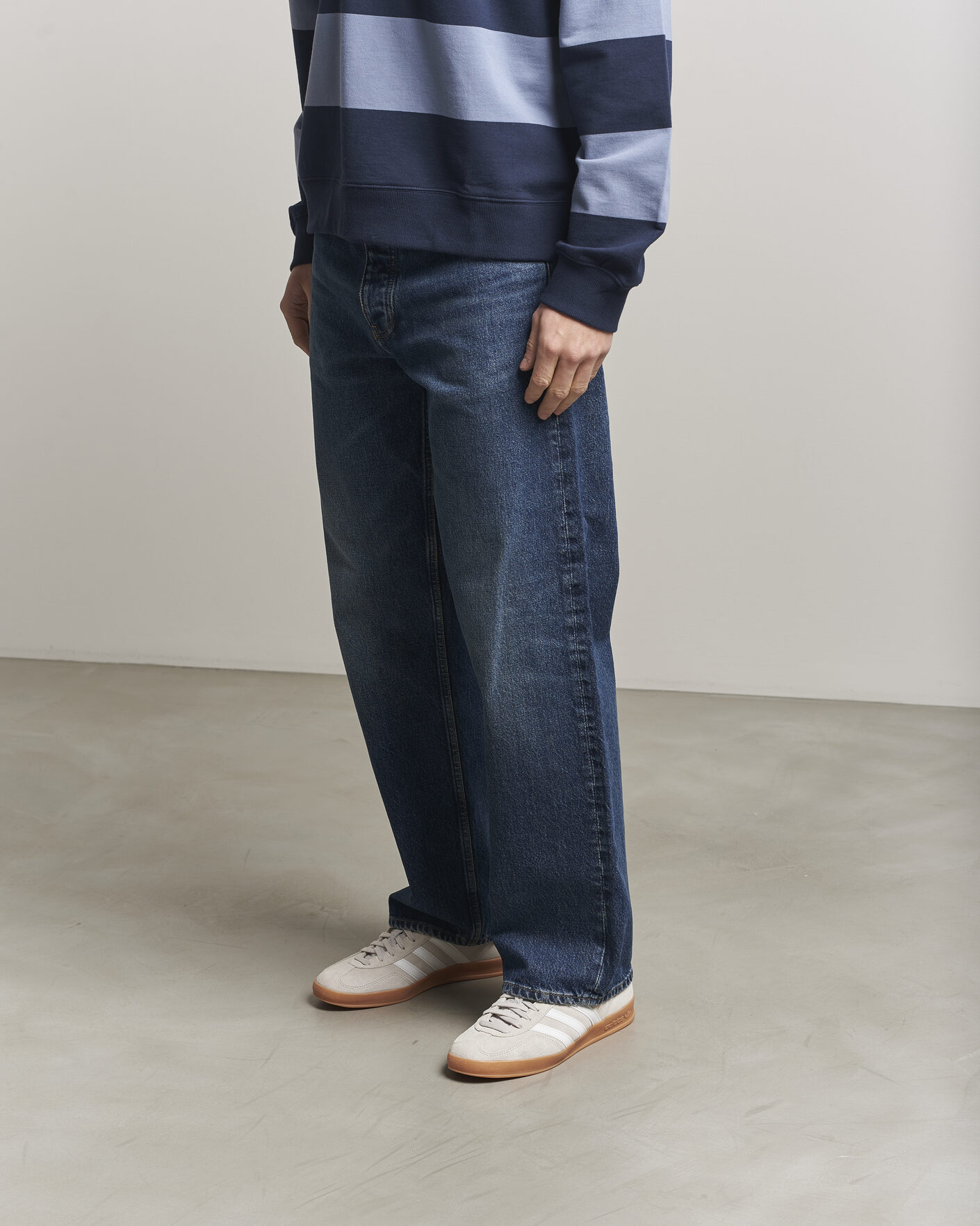 Men | Sneakers | adidas Originals | Gazelle Indoor Sneaker Light Grey/White