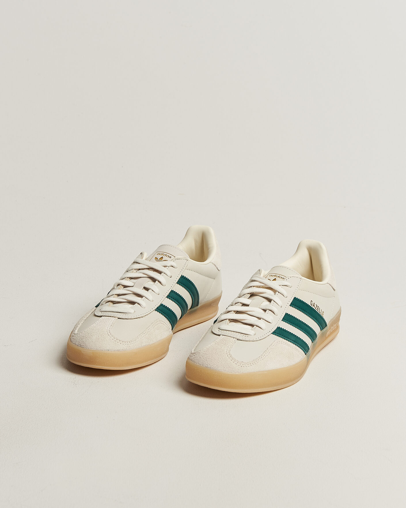 Men | Sneakers | adidas Originals | Gazelle Indoor Sneaker Beige/Green
