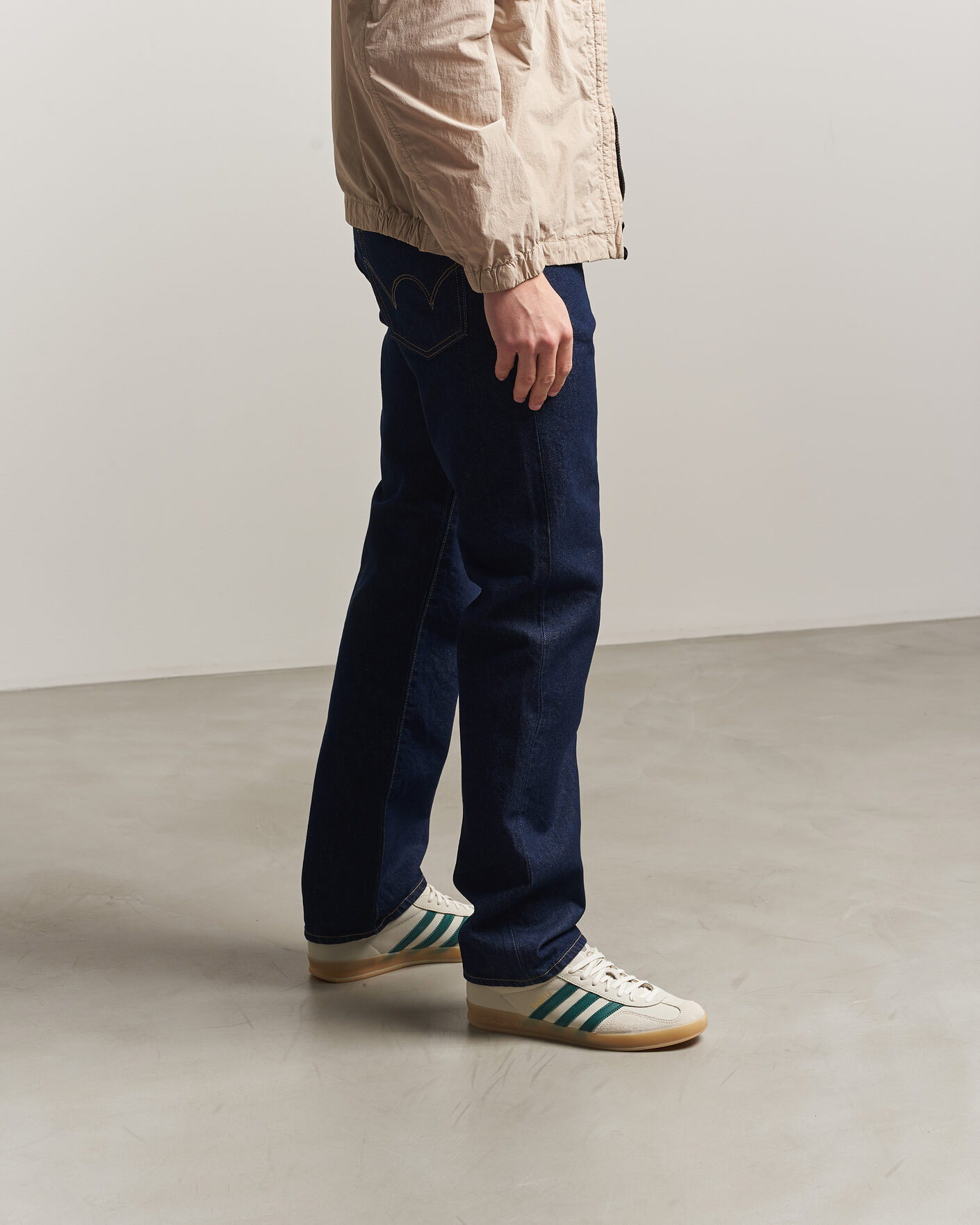 Men | Sneakers | adidas Originals | Gazelle Indoor Sneaker Beige/Green