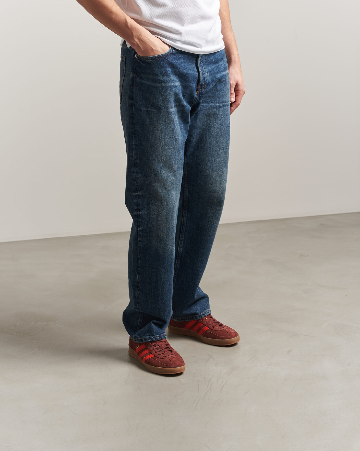 Men | Sneakers | adidas Originals | Gazelle Indoor Sneaker Brown/Red