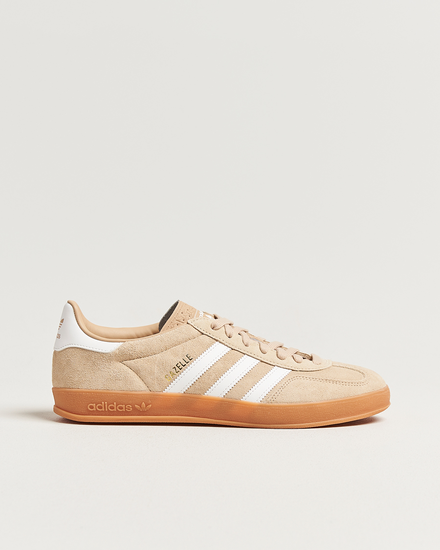 Men | Sneakers | adidas Originals | Gazelle Indoor Sneaker Beige/White