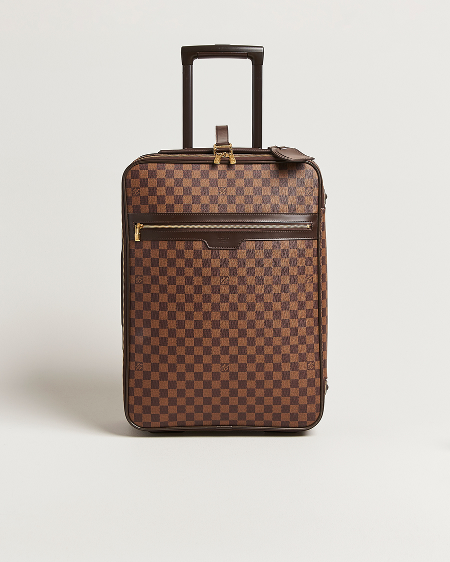 Men | Louis Vuitton Pre-Owned Pegase Trolley Case 50 Damier Ebene | Louis Vuitton Pre-Owned | Pegase Trolley Case 50 Damier Ebene