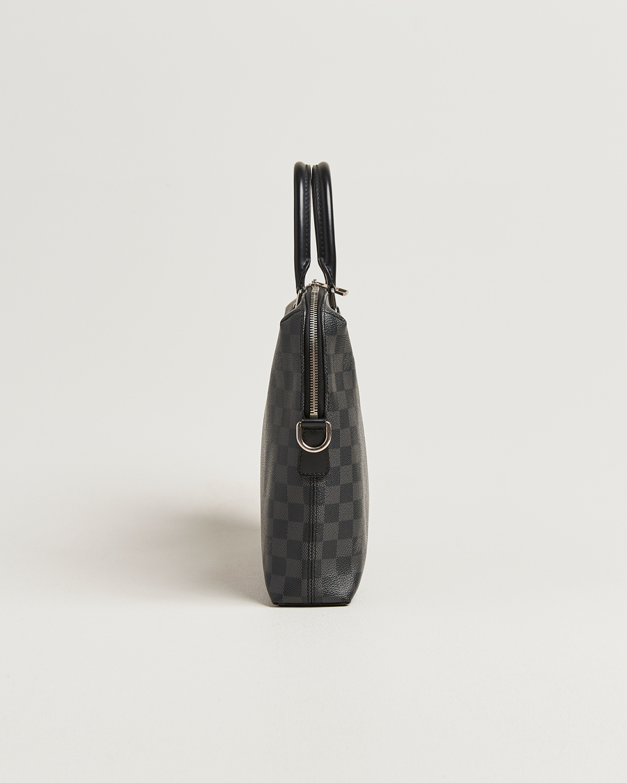 Men | Pre-Owned & Vintage Bags | Louis Vuitton Pre-Owned | Porte Documents Jour Damier Graphite