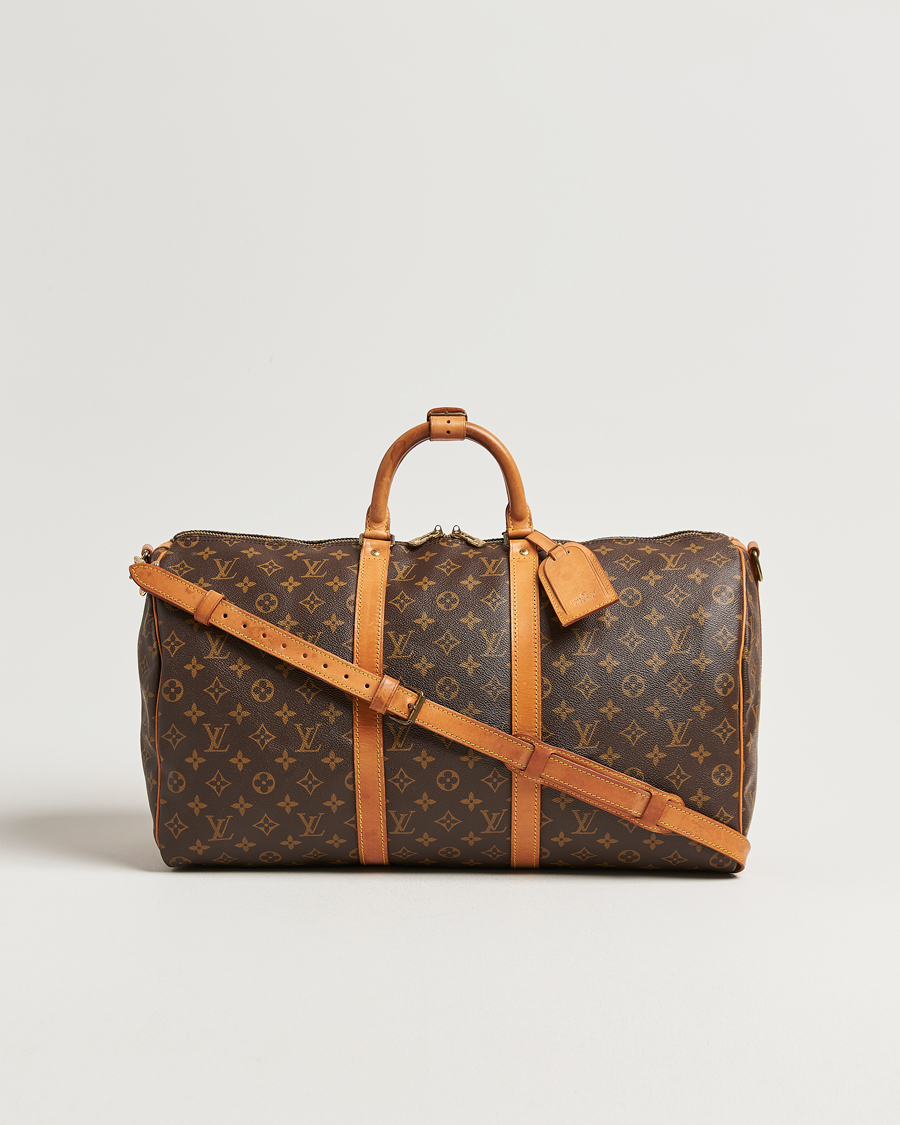 Men | Louis Vuitton Pre-Owned Keepall Bandouliére 50 Monogram | Louis Vuitton Pre-Owned | Keepall Bandouliére 50 Monogram