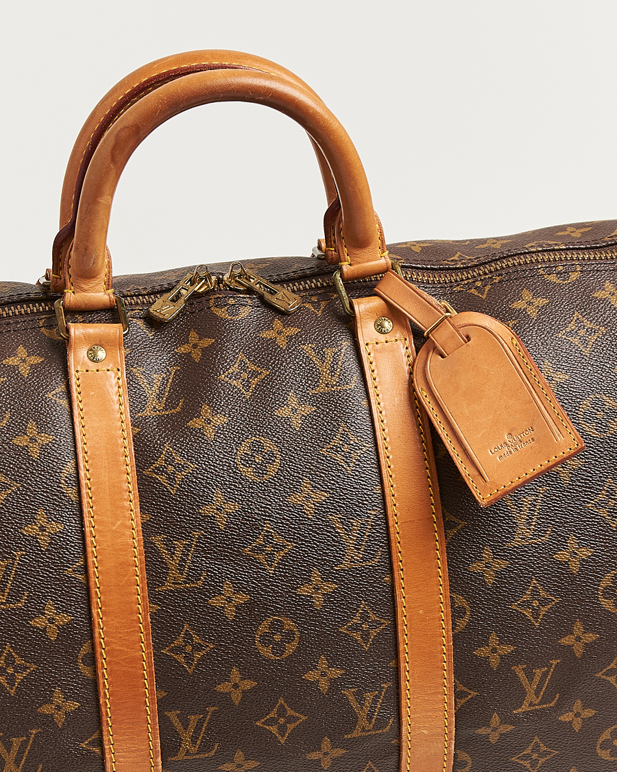 Men | Louis Vuitton Pre-Owned Keepall Bandouliére 50 Monogram | Louis Vuitton Pre-Owned | Keepall Bandouliére 50 Monogram