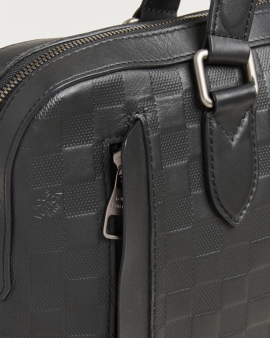 Men | Louis Vuitton Pre-Owned Porte Documents Studio Damier Infini | Louis Vuitton Pre-Owned | Porte Documents Studio Damier Infini