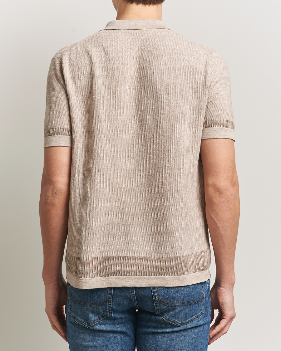 Men | Shirts | Brioni | Cotton/Linen Cuban Shirt Beige