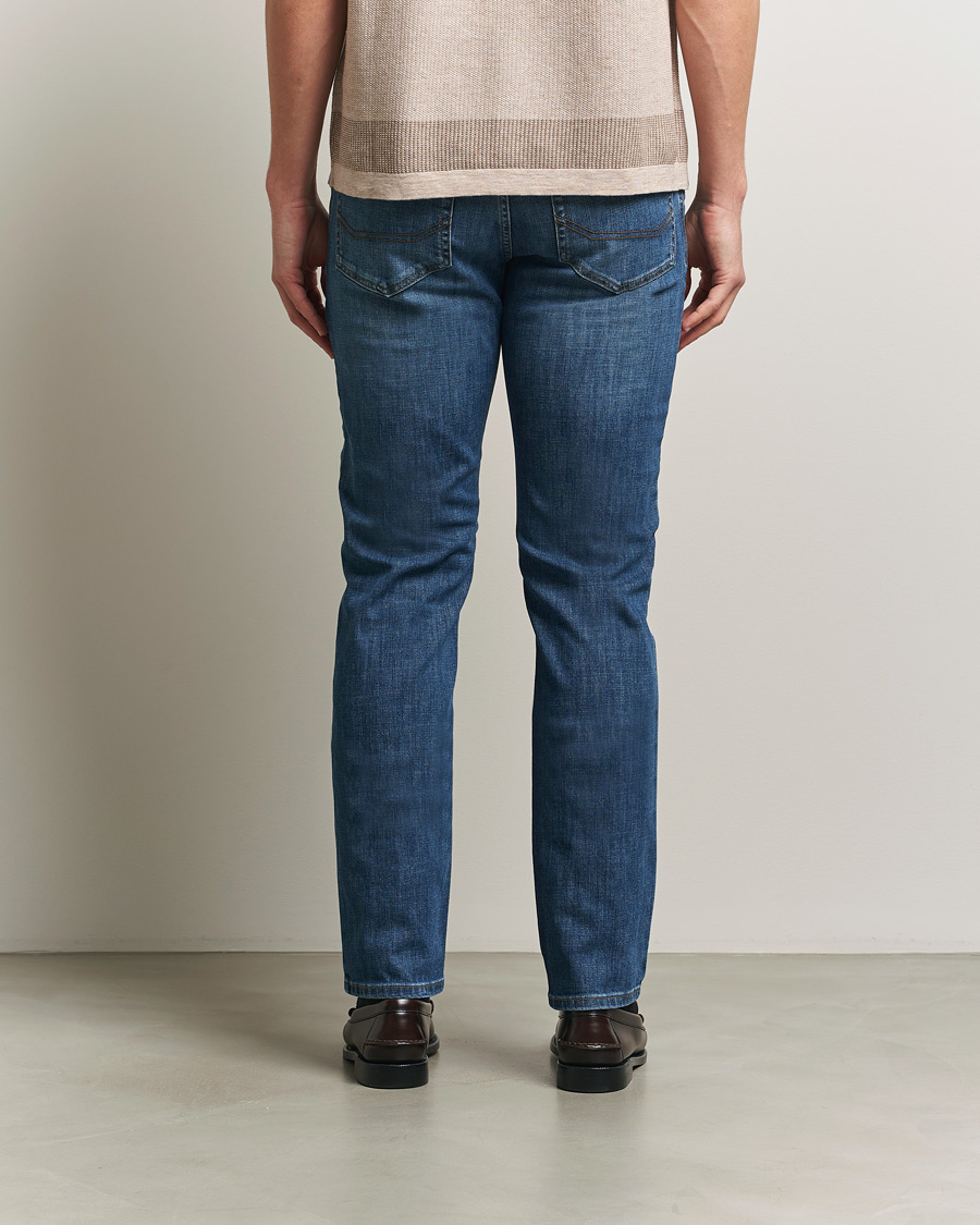 Men | Jeans | Brioni | 5-Pocket Denim  Medium Blue Wash