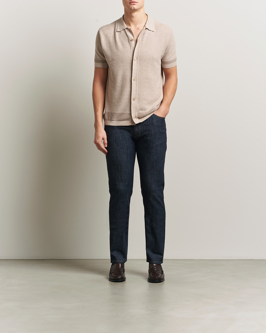 Men | Jeans | Brioni | 5-Pocket Denim  Dark Blue Wash