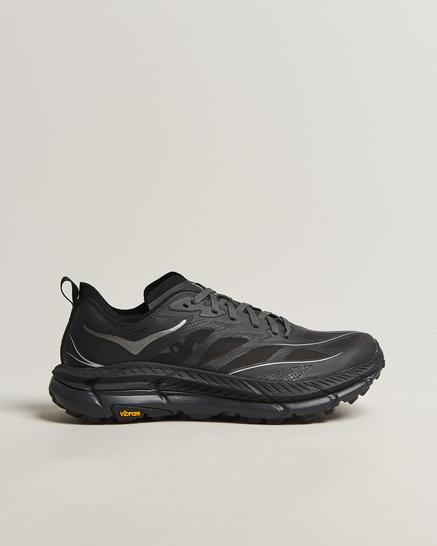 Men | Running Shoes | Hoka | Mafate Speed 4 Lite Black/Outer Orbit