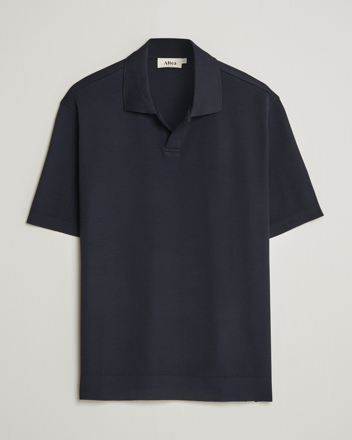 Men | Polo Shirts | Altea | Jersey Piquet Polo Navy