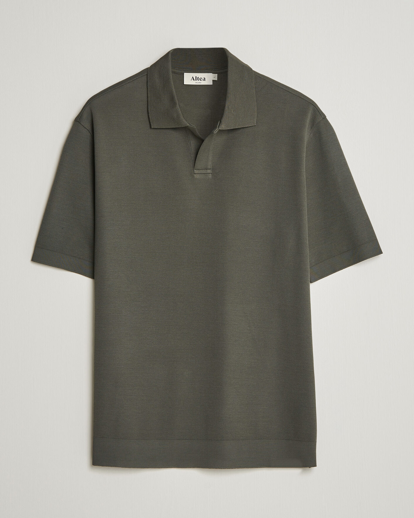 Men | Polo Shirts | Altea | Jersey Piquet Polo Dark Green