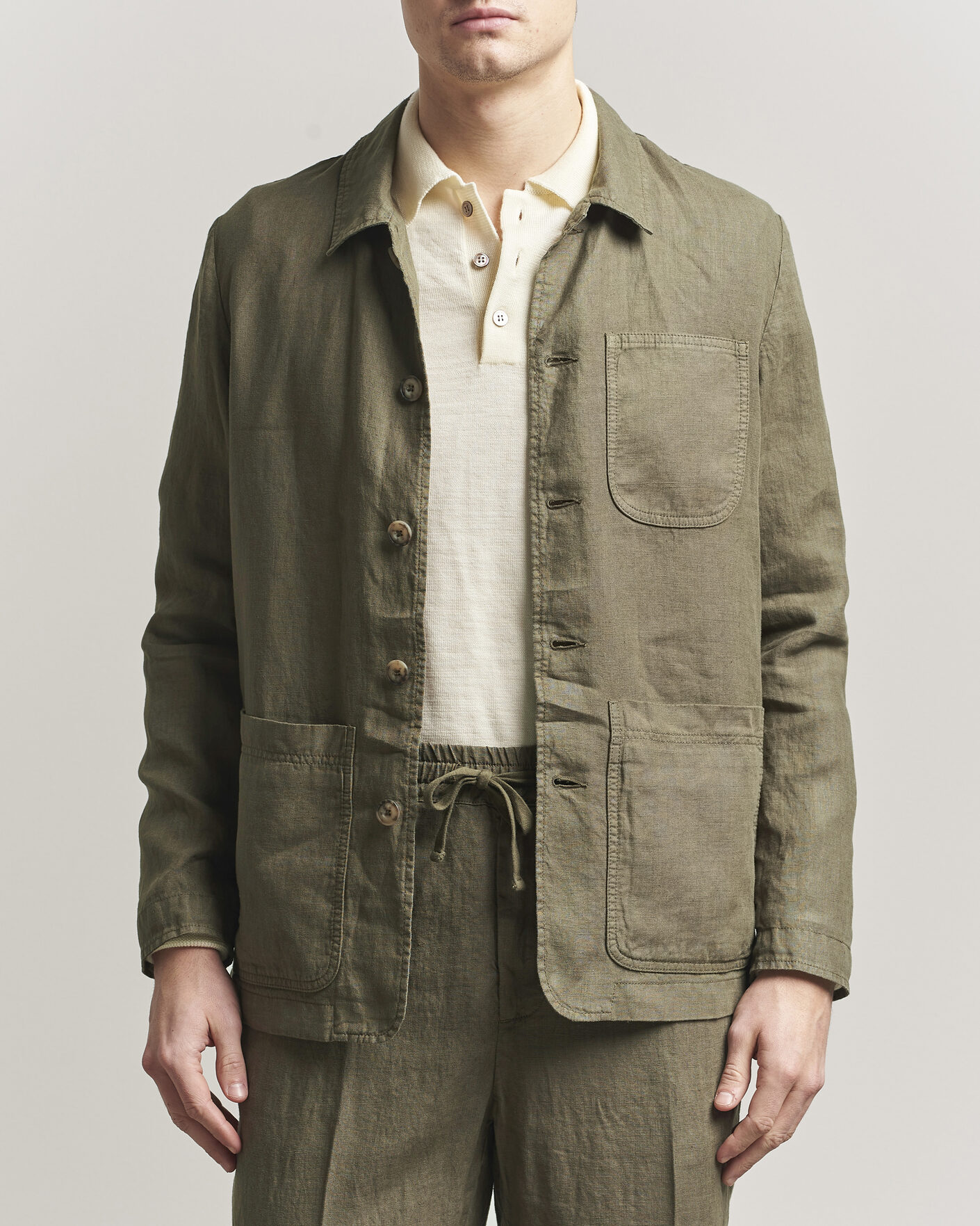 ジャケット・アウター ARGUE MILITARY COTTON LINEN LONG JACKET Men's Wash Hooded Cotton Military Jackets Fleece-Lined Anorak