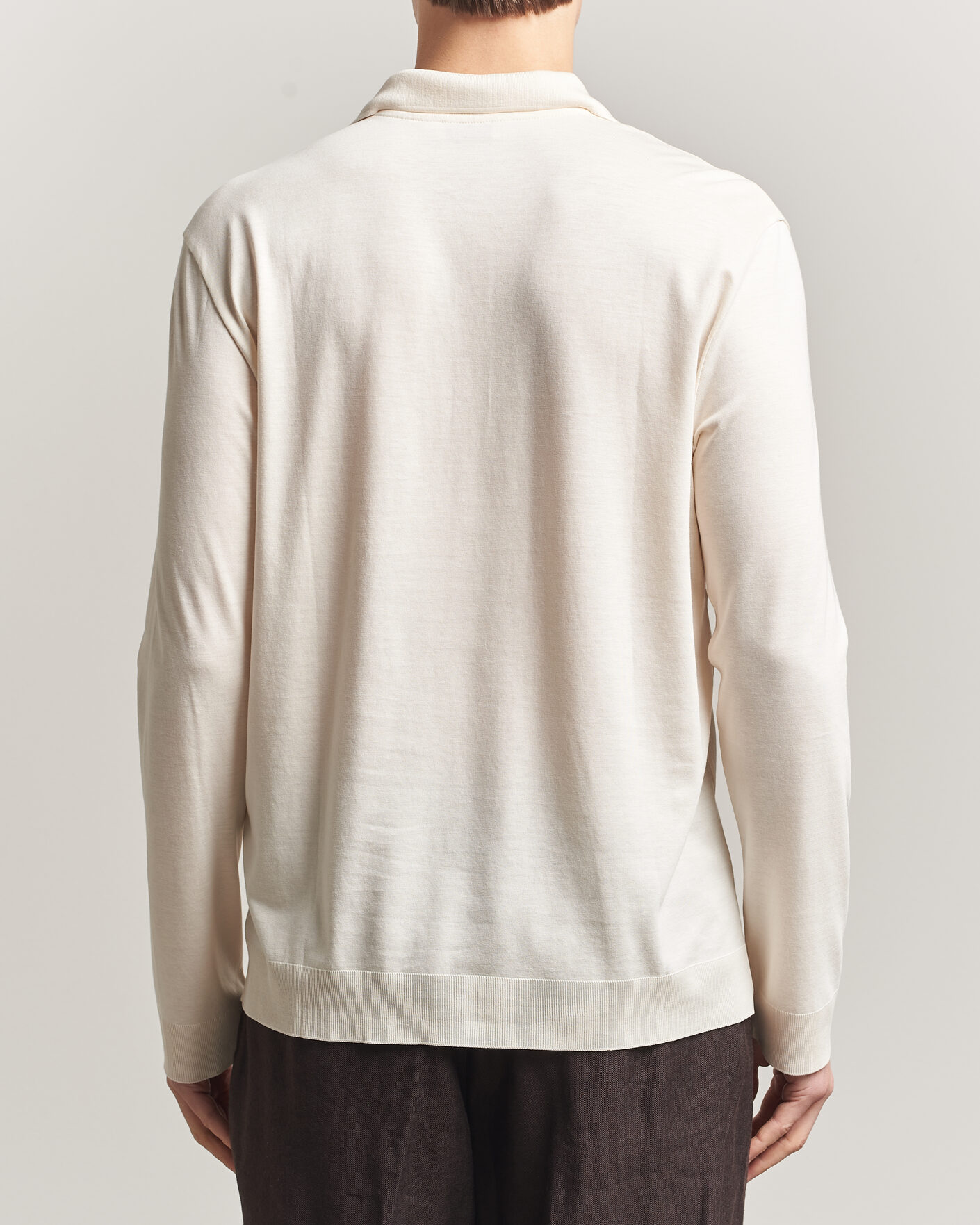 Men | Shirts | Altea | Jersey Knit Shirt Off White