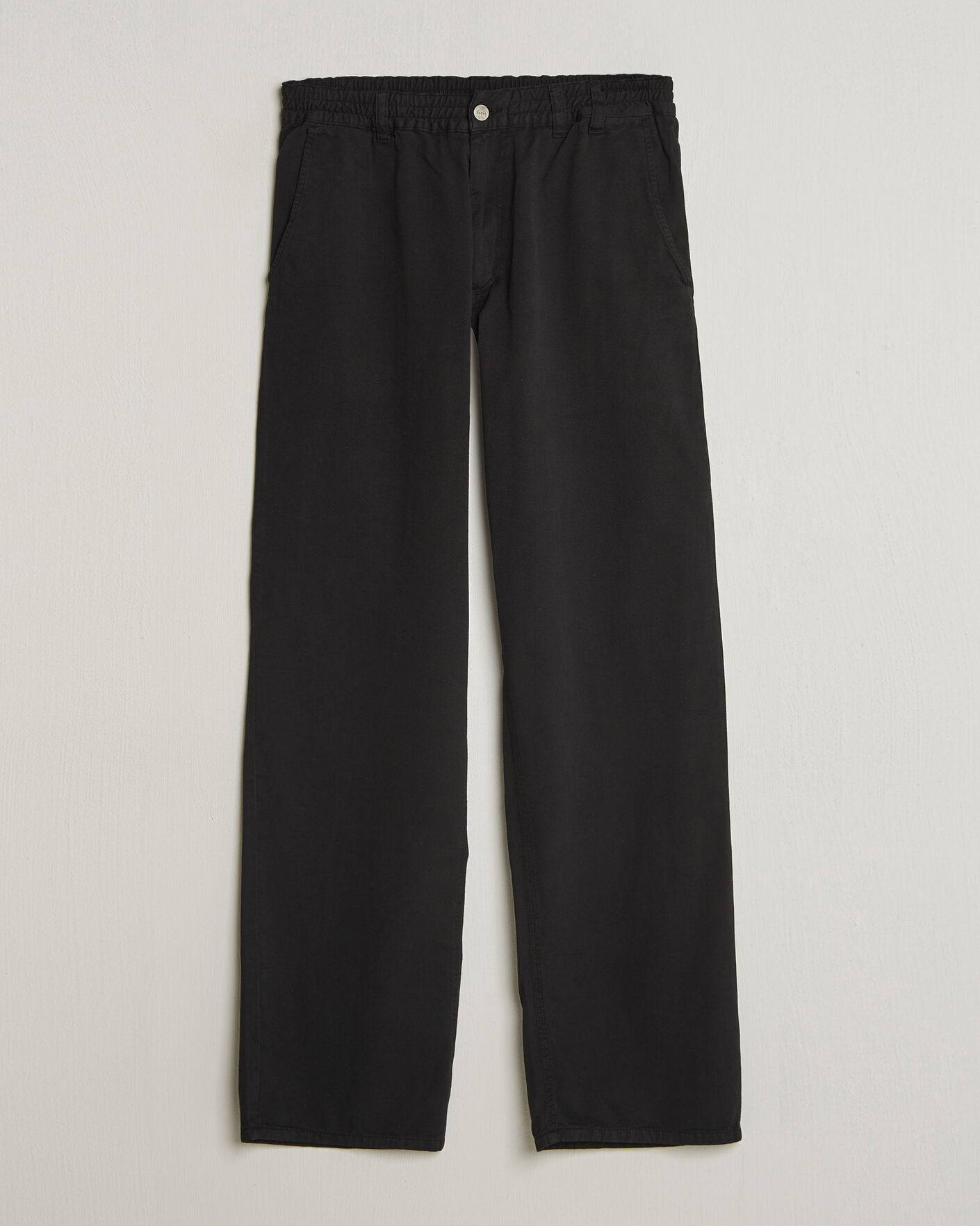 Men | Trousers | Forét | Clay Light Pants Black