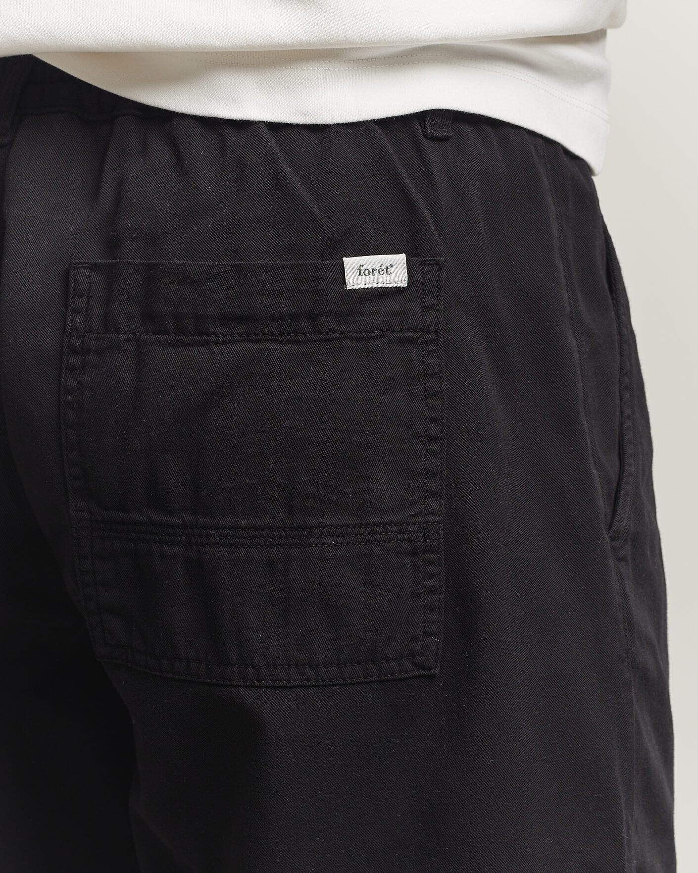 Men | Shorts | Forét | Clay Light Shorts Black