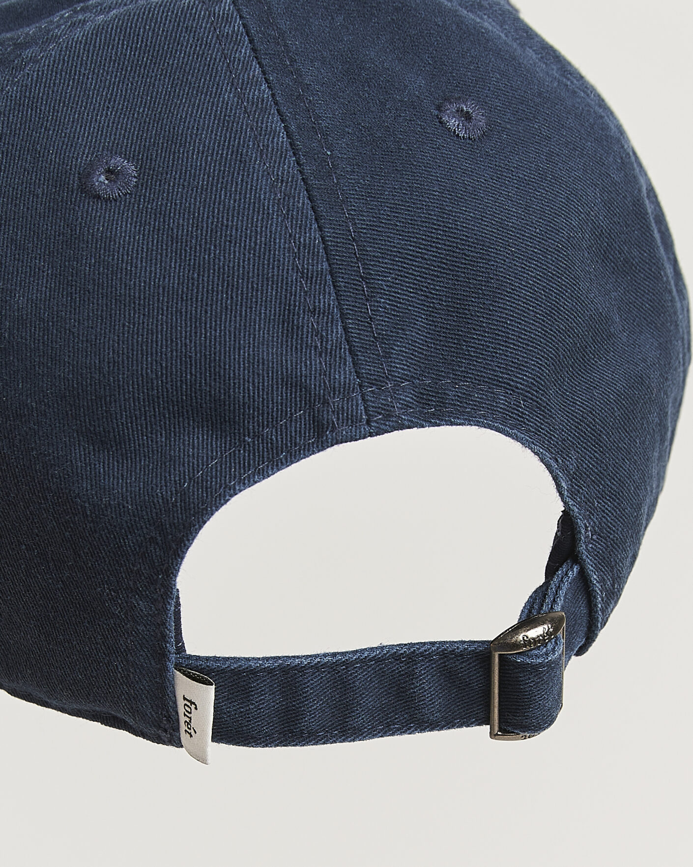 Men | Hats & Caps | Forét | Pennant Washed Cap Navy