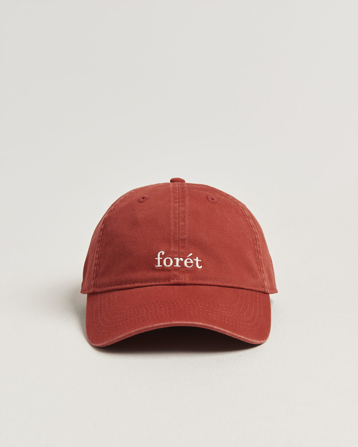 Men | Hats & Caps | Forét | Hawk Washed Cap Red