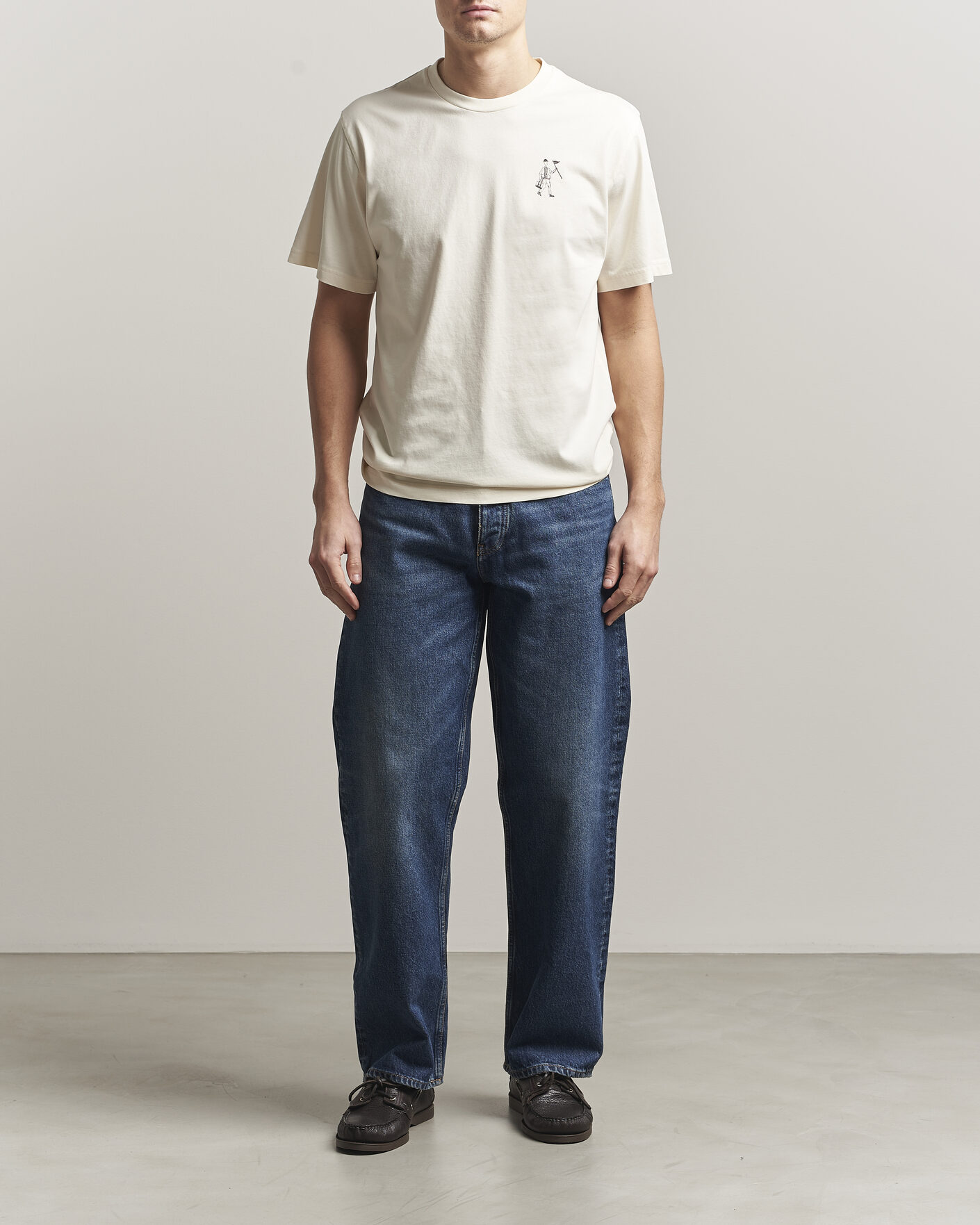 Men | T-Shirts | Forét | Walker T-Shirt Cloud