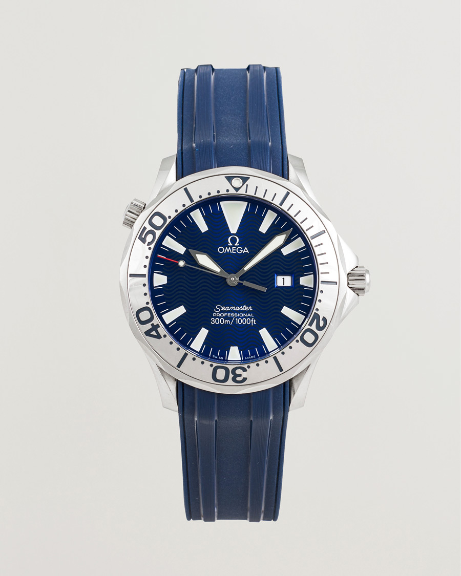 Men | Omega Pre-Owned Seamaster 300M Electric Blue  | Omega Pre-Owned | Seamaster 300M Electric Blue 