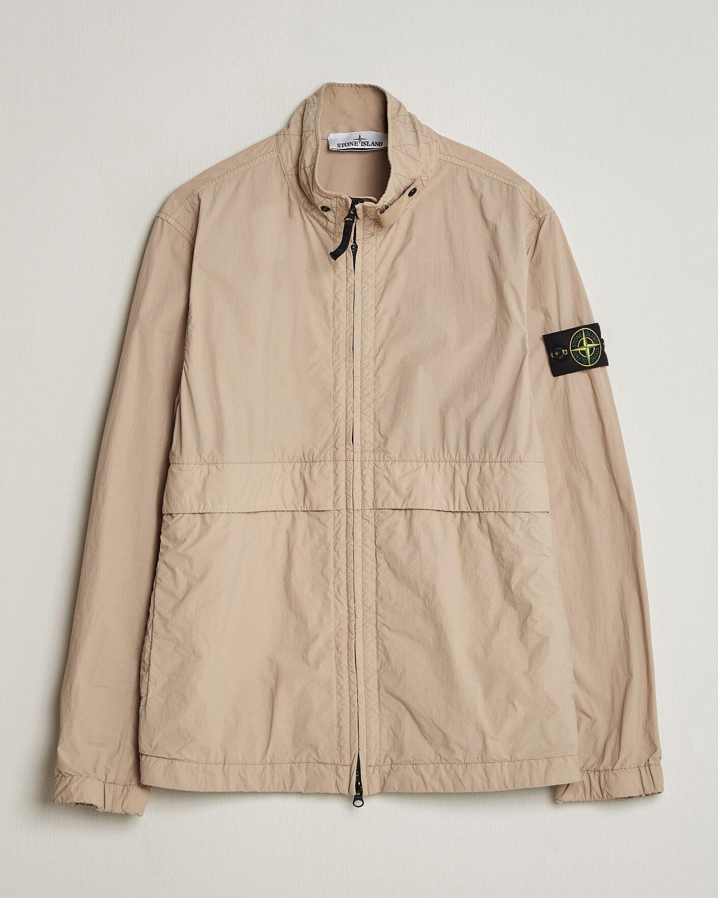 Men | Coats & Jackets | Stone Island | Nylon Smerigliato-TC Stand Collar Jacket Desert
