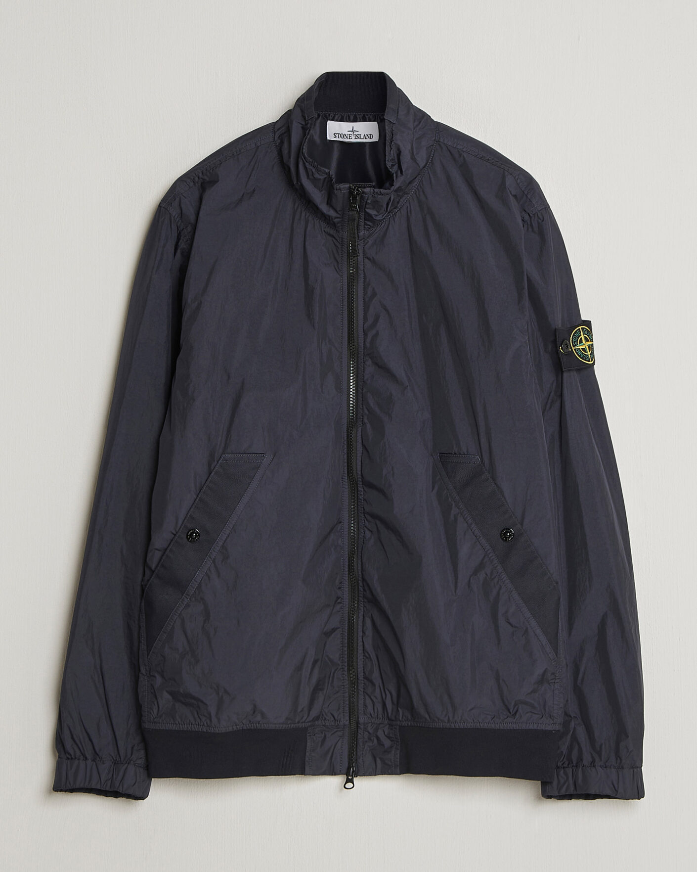 Men | Coats & Jackets | Stone Island | Crinkle Reps Short Jacket Navy