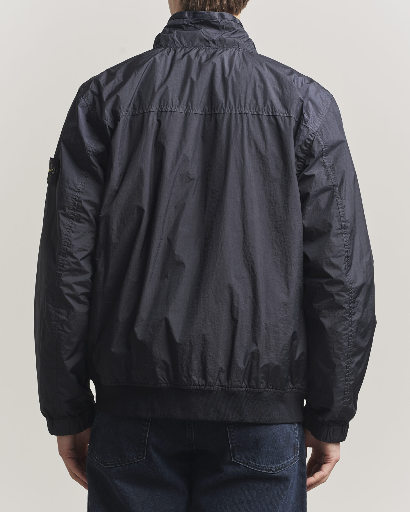 Men | Coats & Jackets | Stone Island | Crinkle Reps Short Jacket Navy