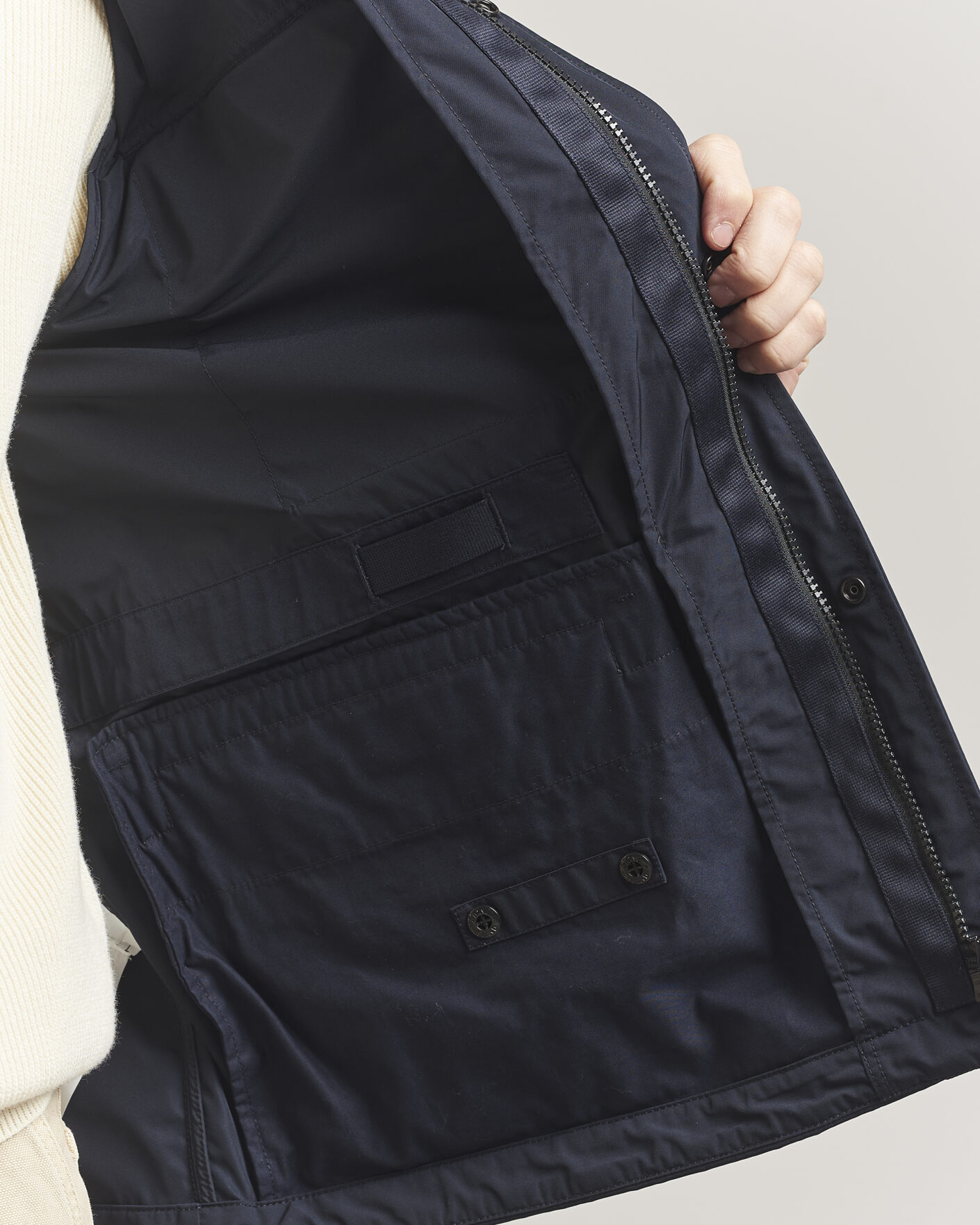 Men | Coats & Jackets | Stone Island | Micro Twill Field Jacket Navy