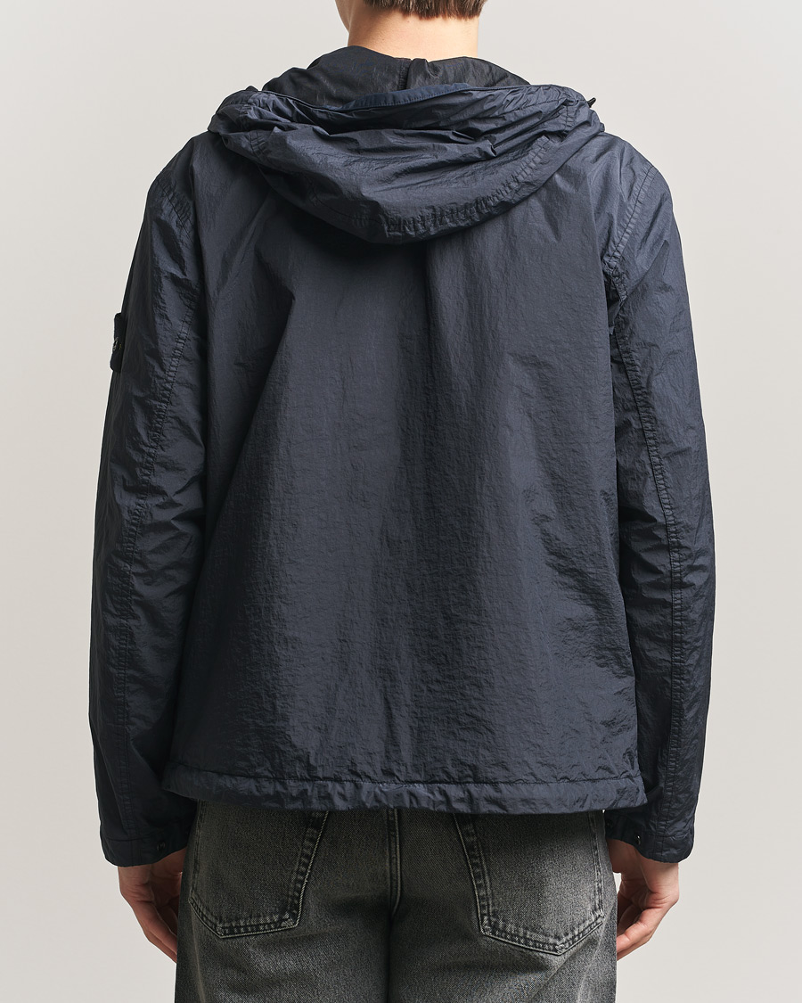 Men | Coats & Jackets | Stone Island | Crinkle Reps Padded Hood Jacket Navy