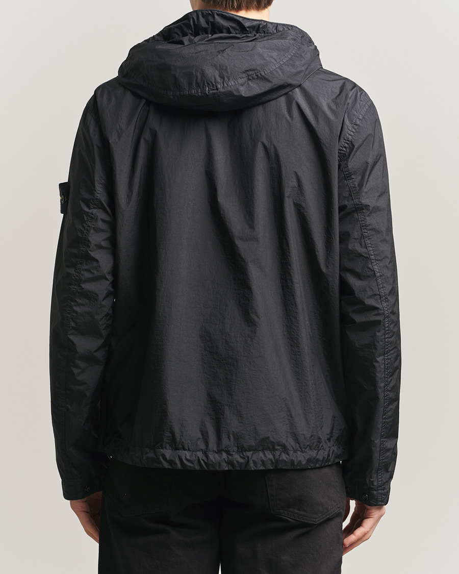 Men | Coats & Jackets | Stone Island | Crinkle Reps Padded Hood Jacket Black