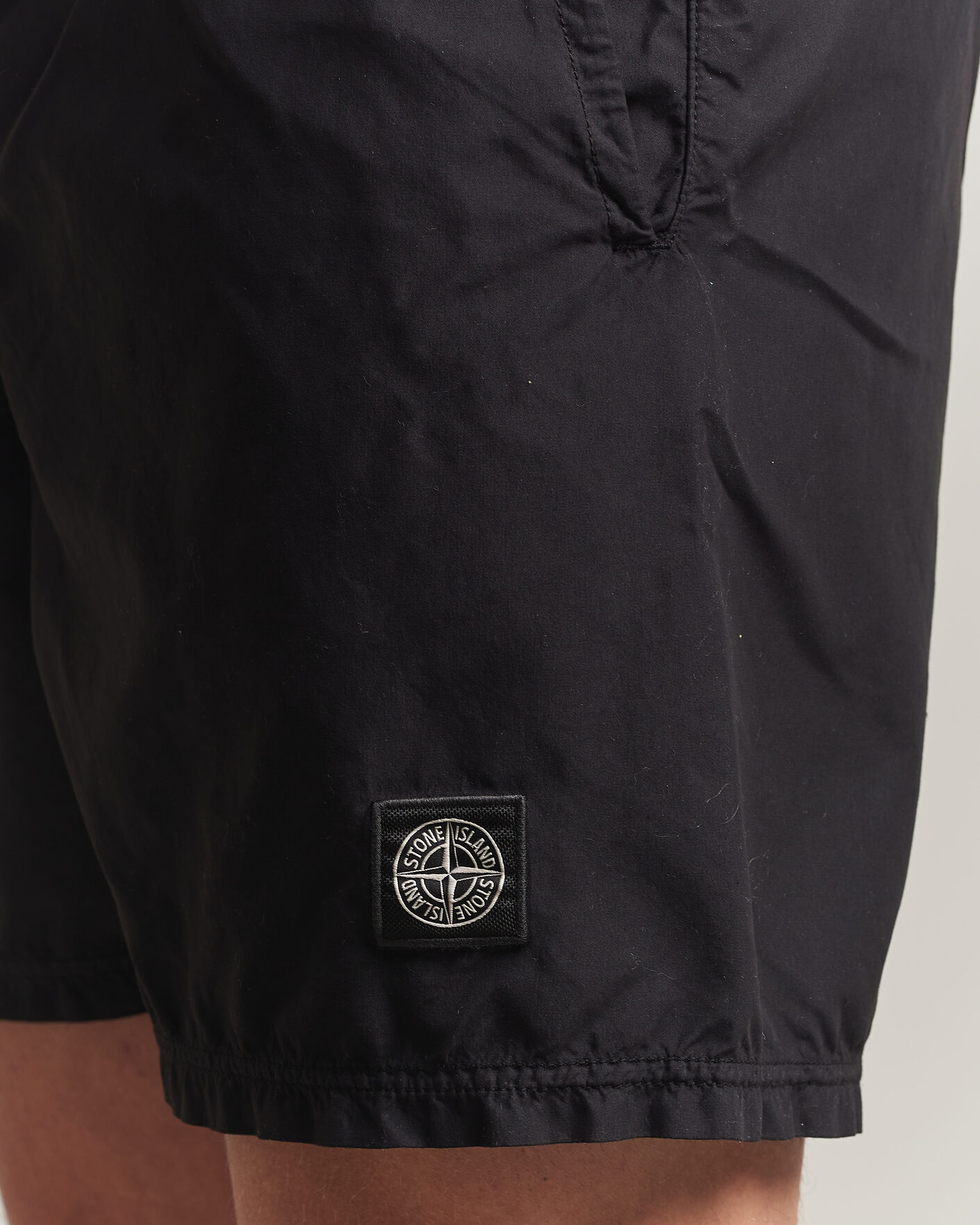 ★ stone swimwear nylonl M 黒 ★ Stone Island Brushed Nylon Swimshorts Black at CareOfCarl.com
