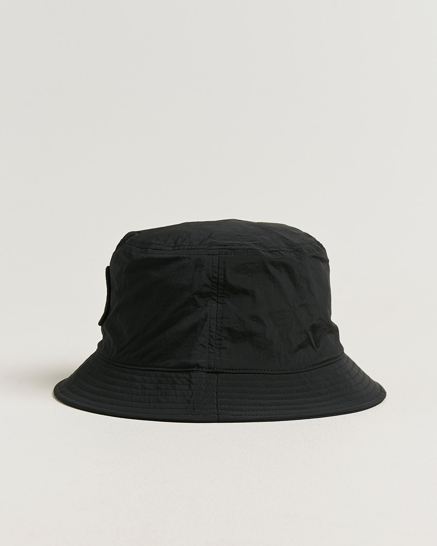 Stone Island Nylon Metal Bucket Hat Black at CareOfCarl.com